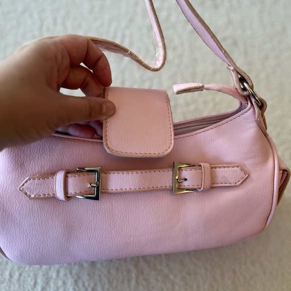 NWT Y2K Pink Baguette Shoulder Bag - Picture 6 of 16